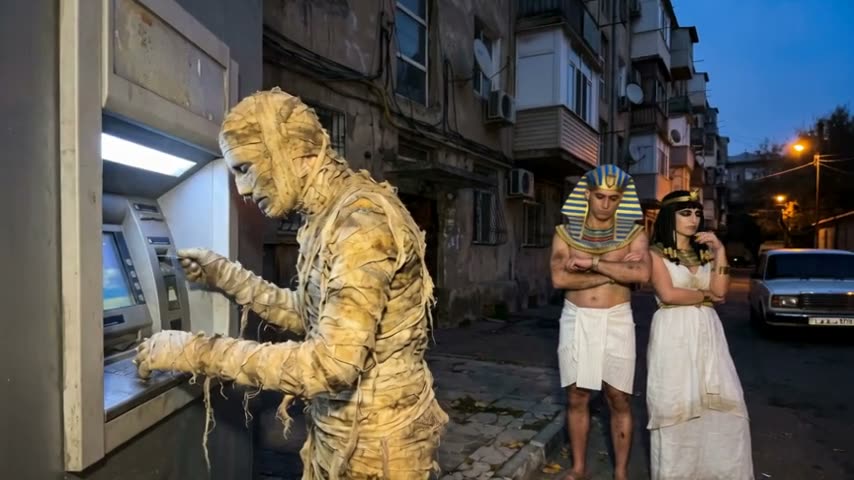 Mumiya və bankomat